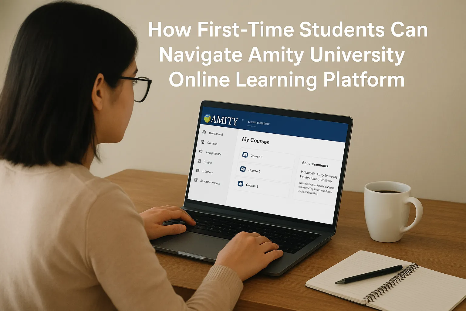 Uni Learning How First-Time Students Can Navigate Amity University Online Learning ...