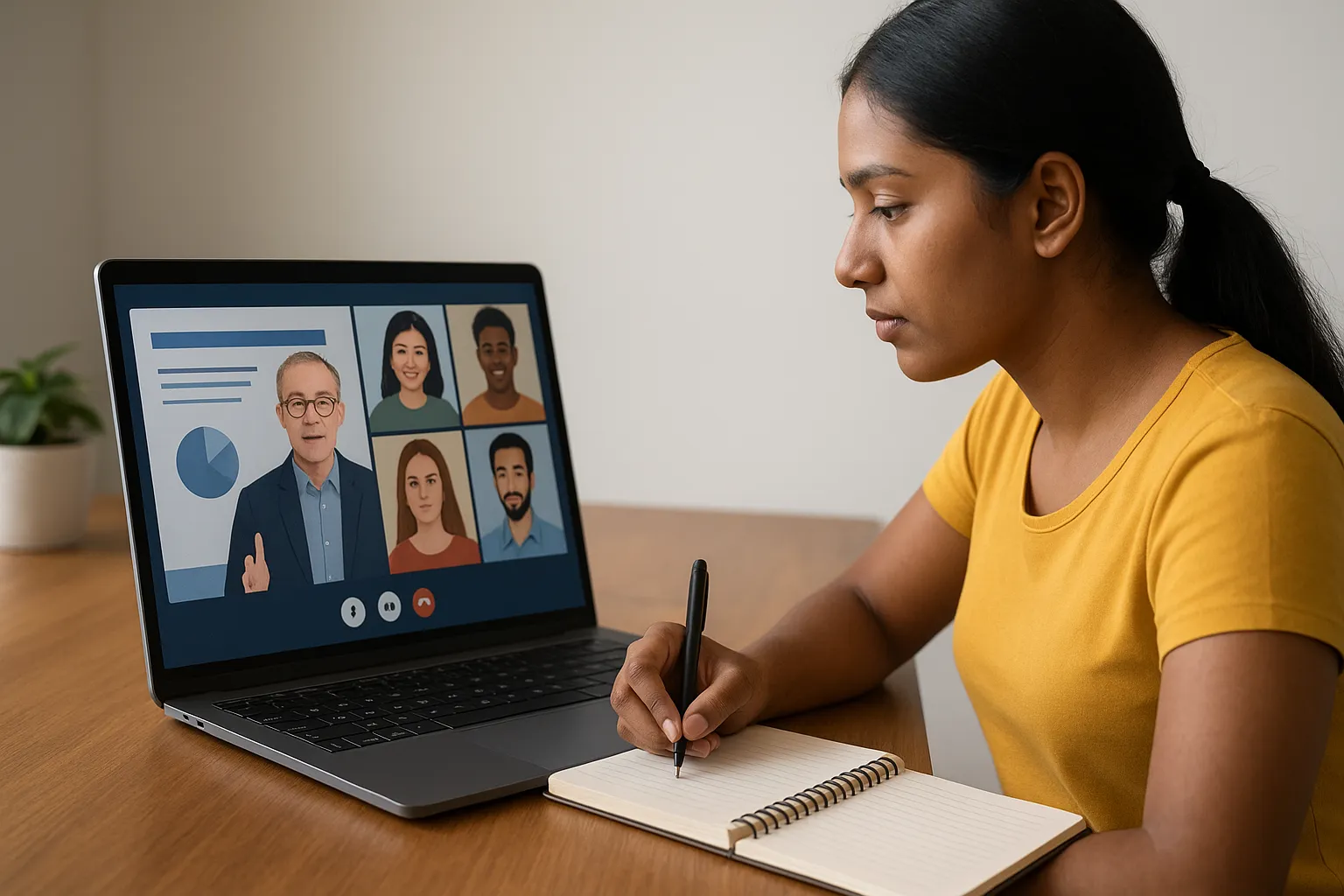 Virtual global classroom experience with AI-powered learning at Amity University Online