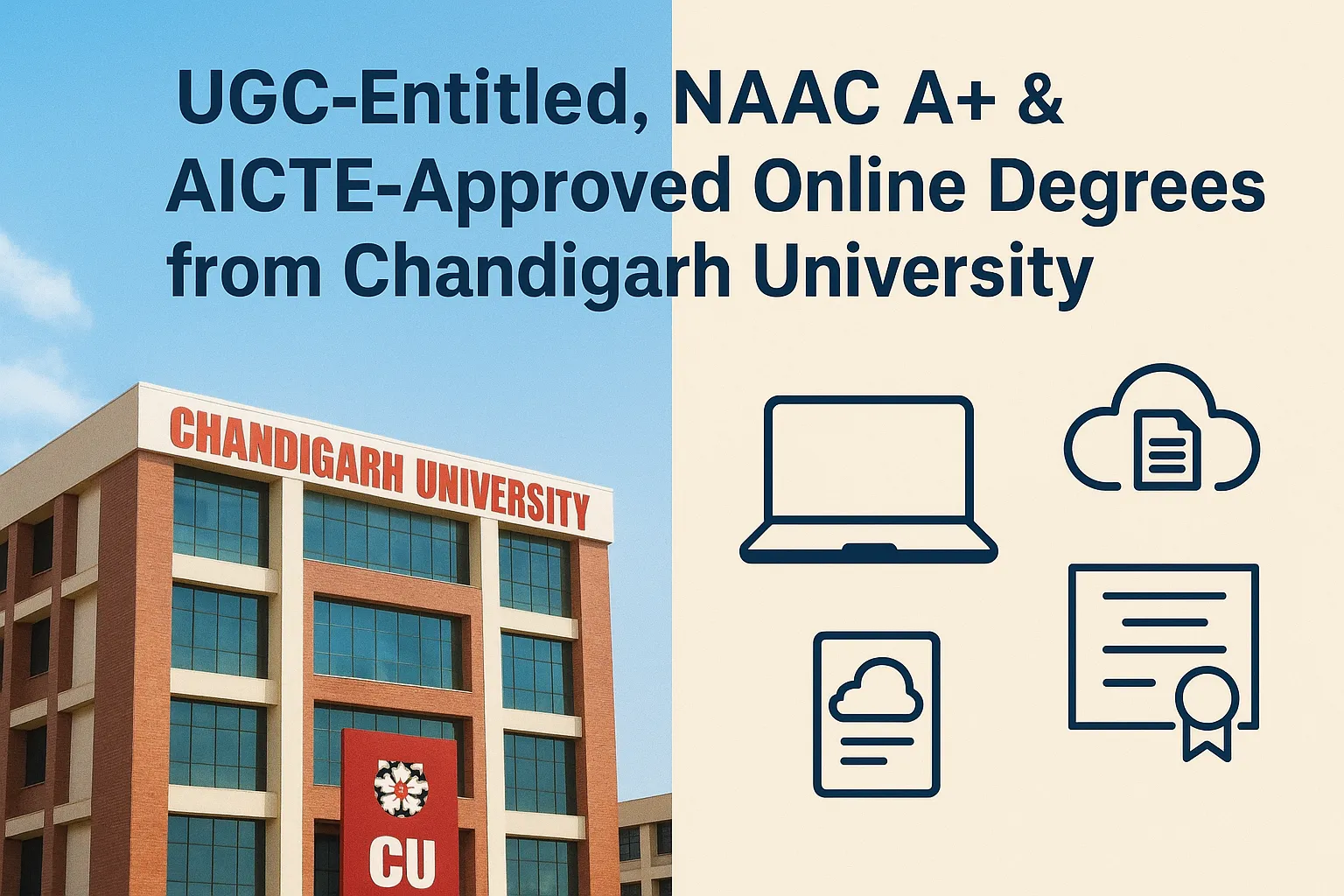 Chandigarh University Online courses and placement overview 2025.