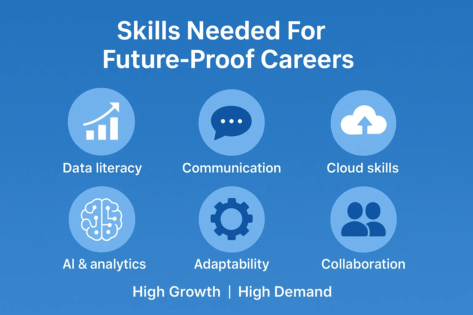 Key future skills for online career courses in 2026.